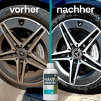 Hobbycleaner Anwendung Felge vorher nacher