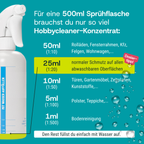 Hobbycleaner Dosierung