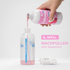 Fettweg Abfüllung in Dosierflasche