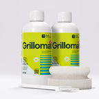 Grillomat® Duo-Set – Kraftvoller Grillreiniger inkl. Schwamm & Pinsel