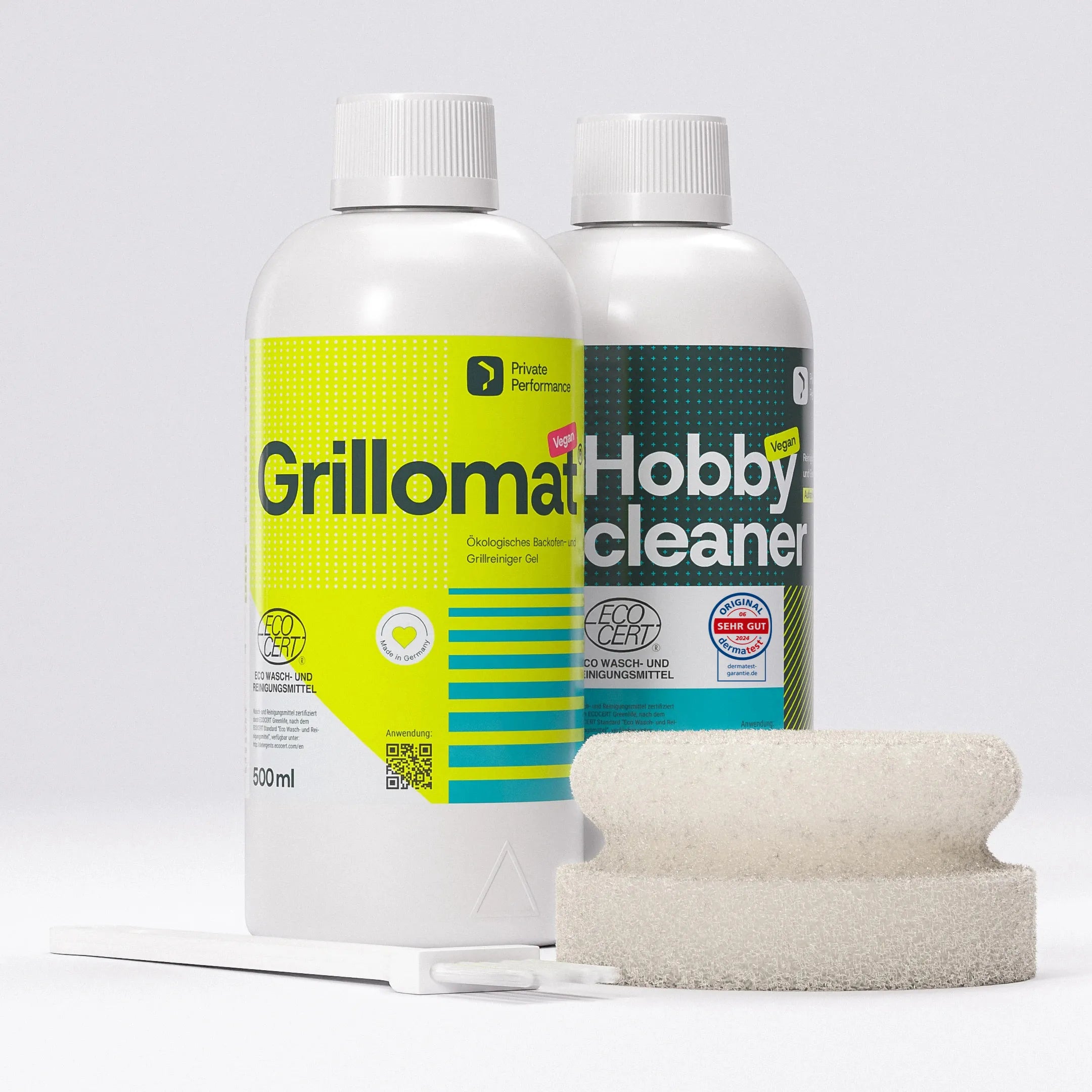 Grillomatund Hobbycleaner und Pinsel und Schwann